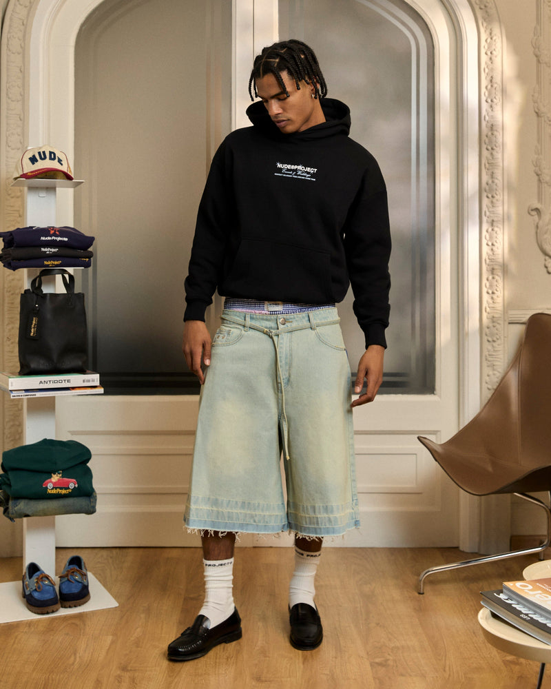 SCULPTURE HOODIE ASH