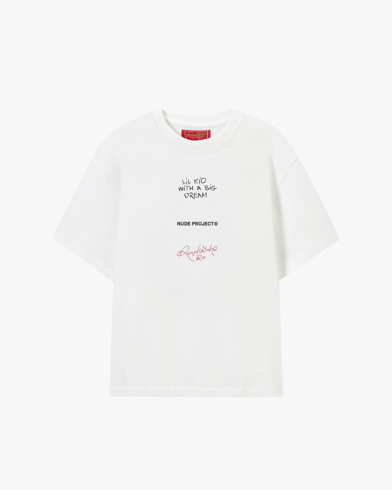 FACE TEE WHITE