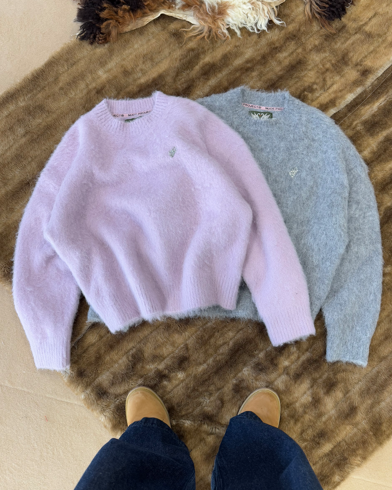 PREMIUM ALPACA SWEATER LILAC