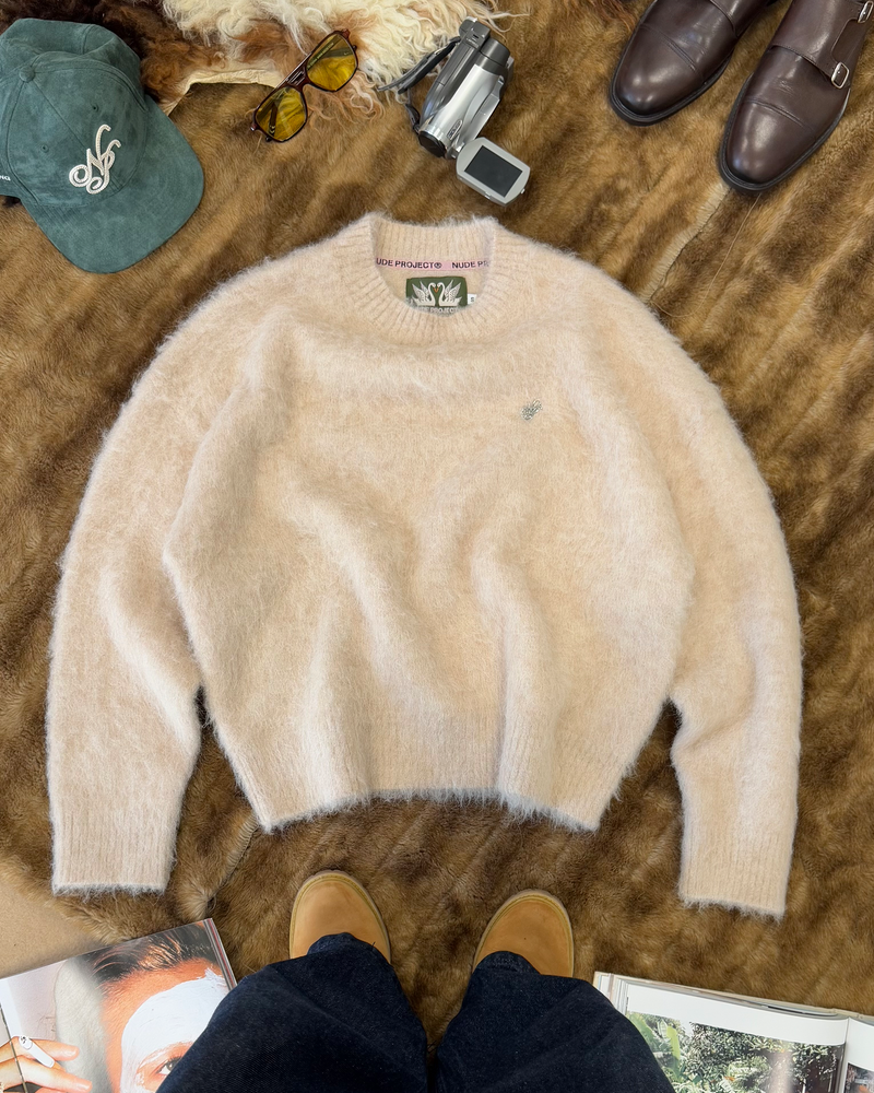 PREMIUM ALPACA SWEATER BEIGE