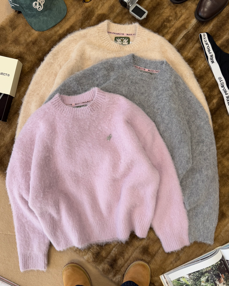 PREMIUM ALPACA SWEATER BEIGE