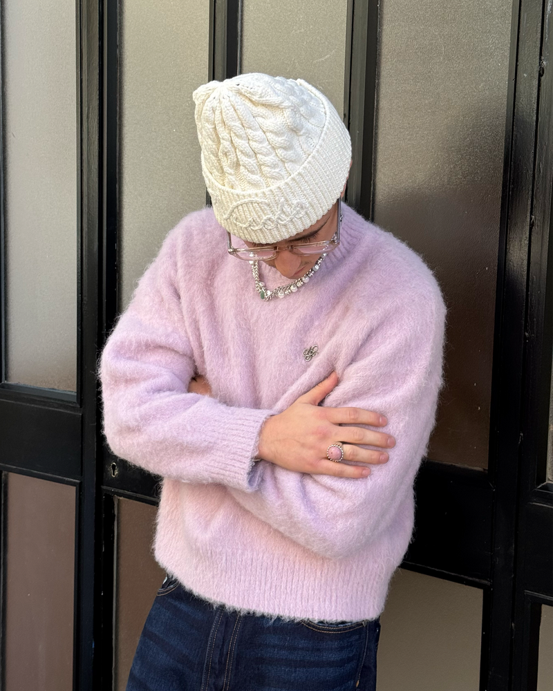 PREMIUM ALPACA SWEATER LILAC