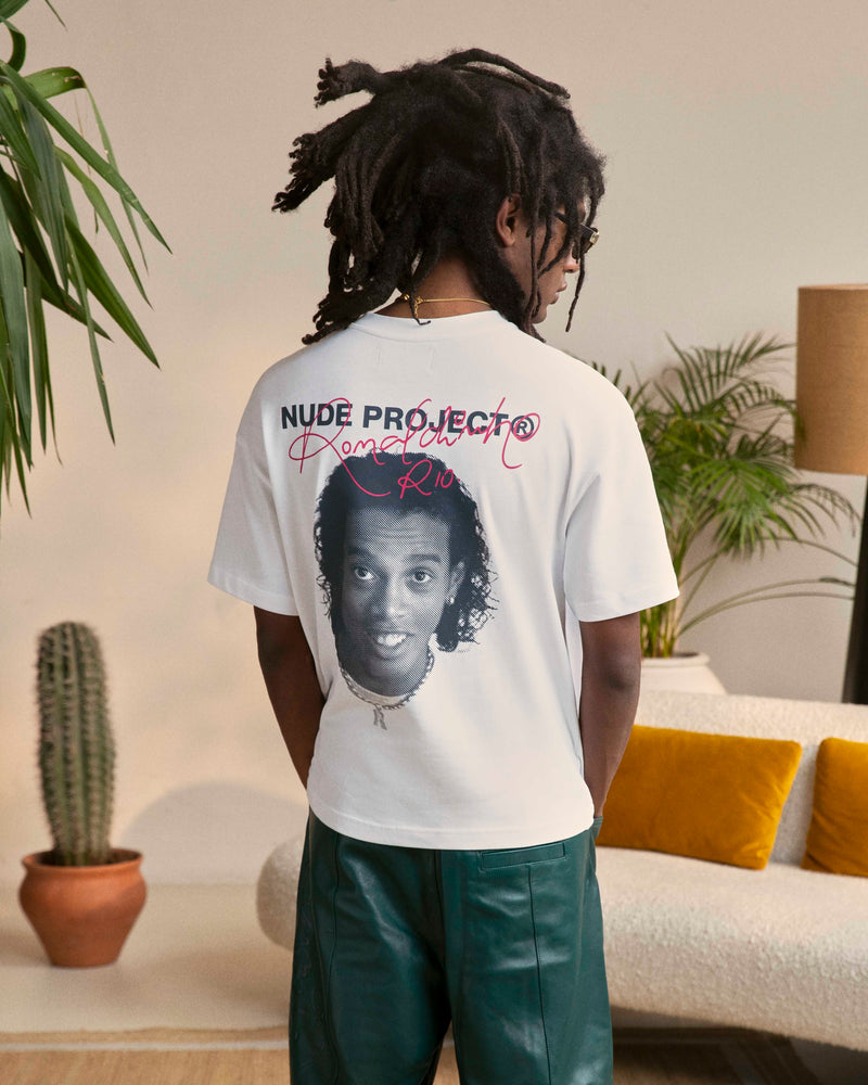 FACE TEE WHITE