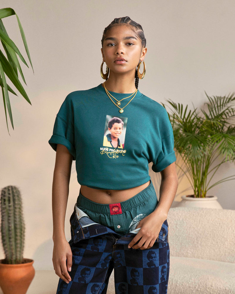 PALMARES TEE FOREST GREEN