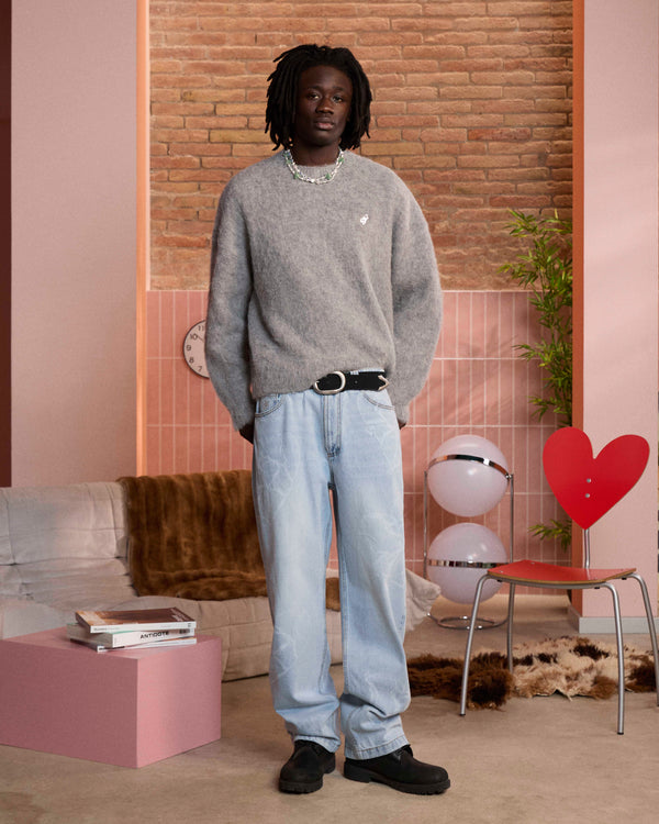 PREMIUM ALPACA SWEATER GREY