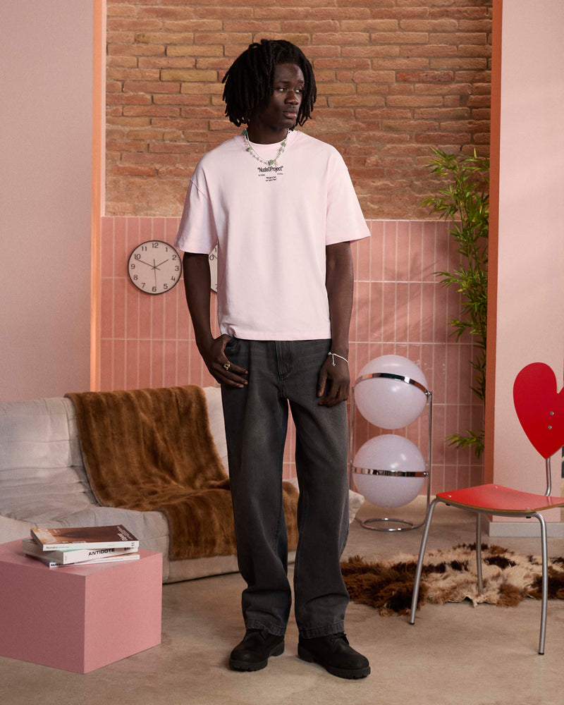 CALCULATOR TEE PINK