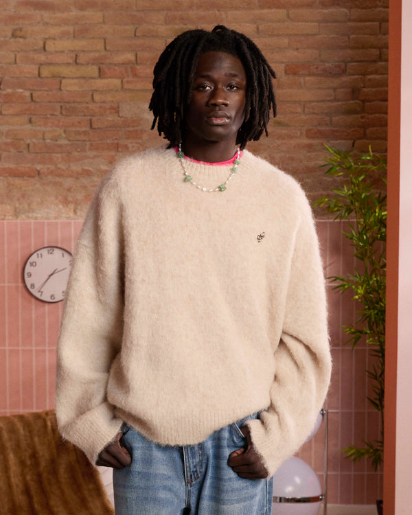 PREMIUM ALPACA SWEATER BEIGE