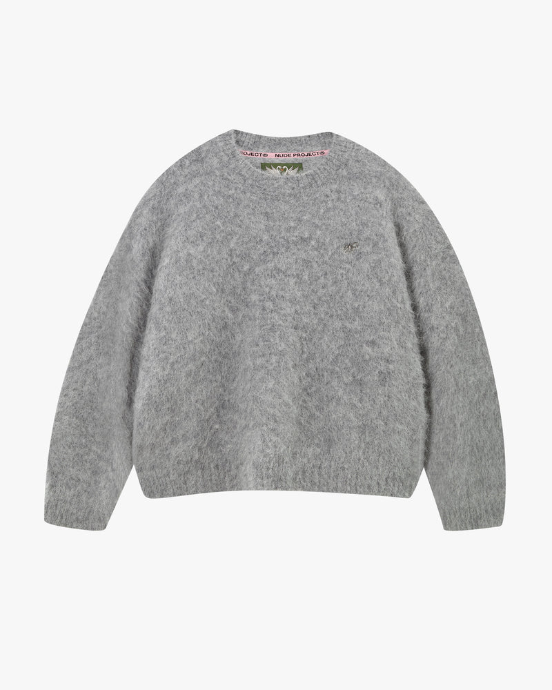 PREMIUM ALPACA SWEATER GREY